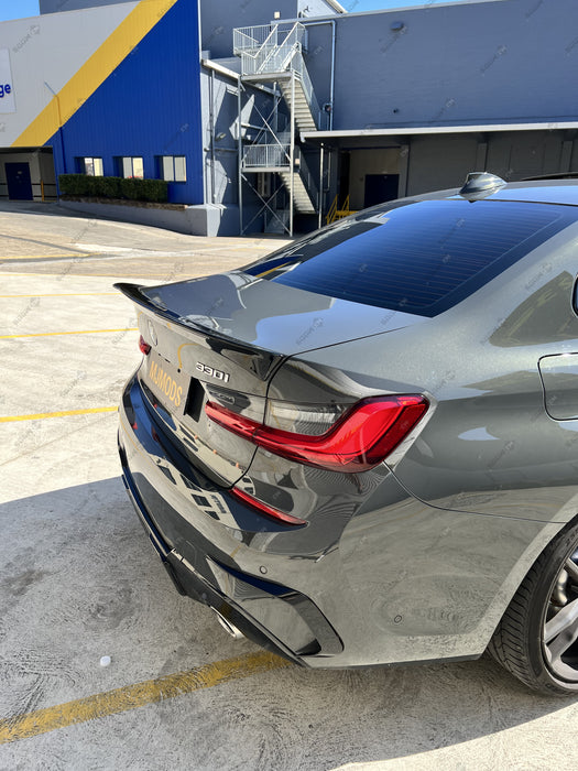 ABS Glossy Black Rear Boot Spoiler fit for BMW【G20 Sedan M340 330/320】18+【AC】 (6962086576202)