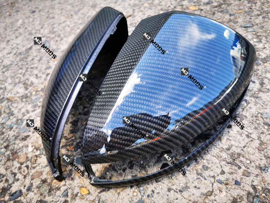 DRY Carbon Fibre Mirror Cover for Mercedes-Ben C-Class W205 S205 C205 A205 W213 RHD (4715631575114)