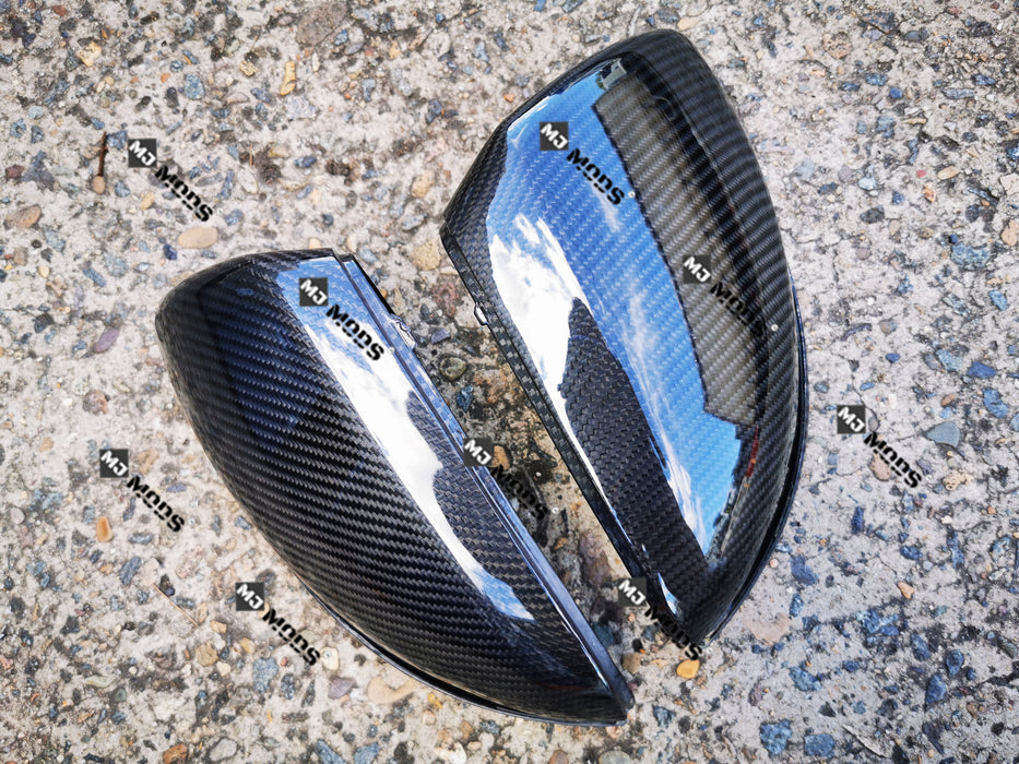 DRY Carbon Fibre Mirror Cover for Mercedes-Ben C-Class W205 S205 C205 A205 W213 RHD (4715631575114)