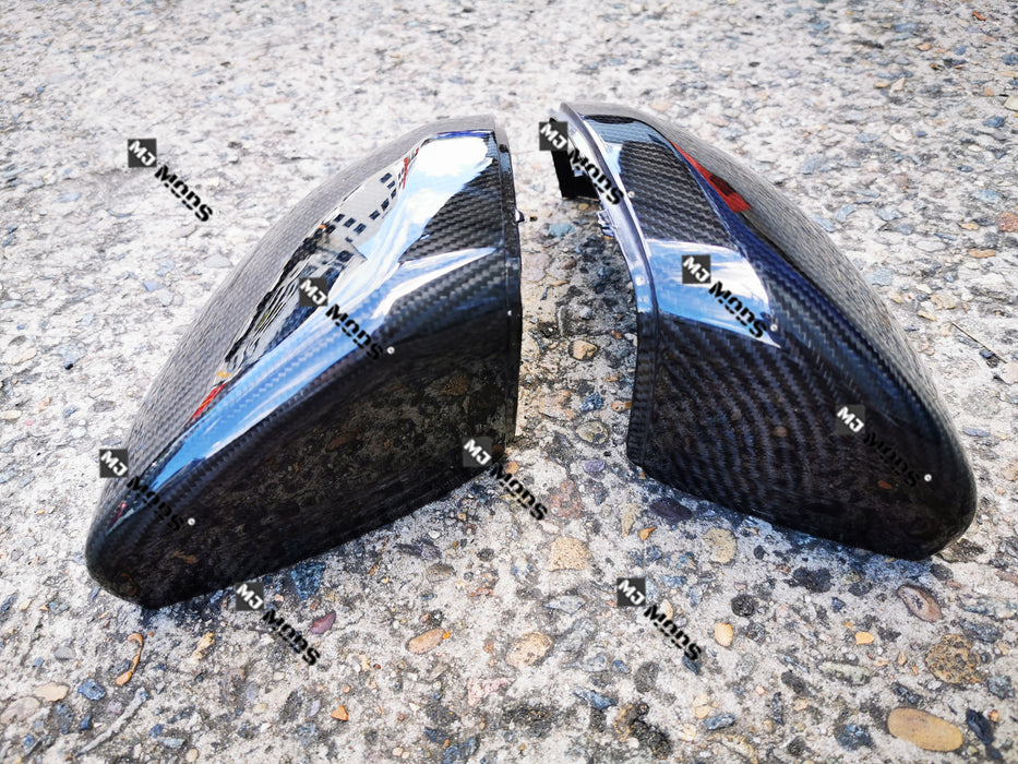 DRY Carbon Fibre Mirror Cover for Mercedes-Ben C-Class W205 S205 C205 A205 W213 RHD (4715631575114)