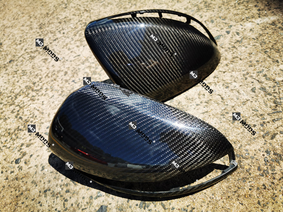 DRY Carbon Fibre Mirror Cover for Mercedes-Ben C-Class W205 S205 C205 A205 W213 RHD (4715631575114)