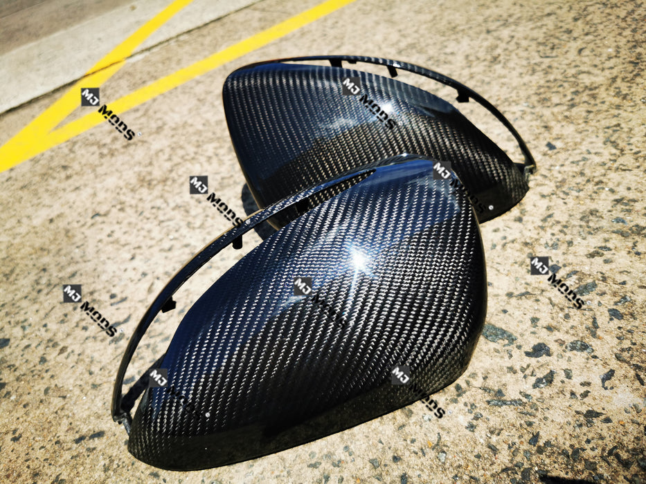 DRY Carbon Fibre Mirror Cover for Mercedes-Ben C-Class W205 S205 C205 A205 W213 RHD (4715631575114)