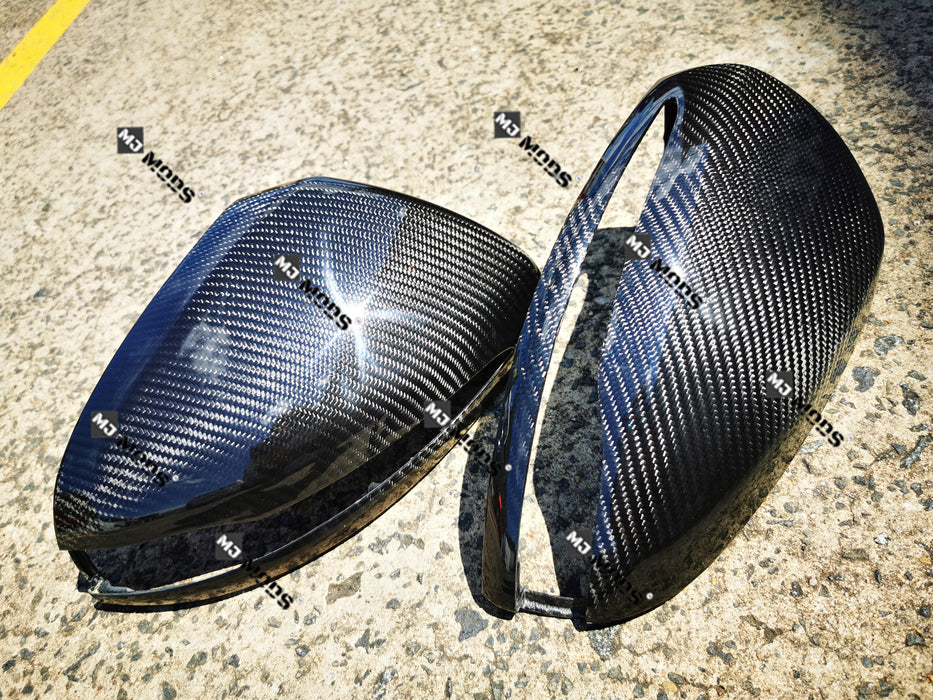 DRY Carbon Fibre Mirror Cover for Mercedes-Ben C-Class W205 S205 C205 A205 W213 RHD (4715631575114)