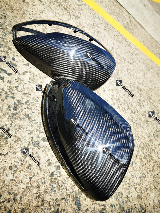 DRY Carbon Fibre Mirror Cover for Mercedes-Ben C-Class W205 S205 C205 A205 W213 RHD (4715631575114)