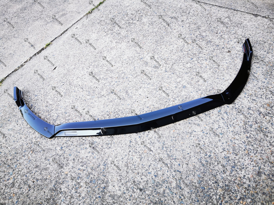 ABS Glossy Black Front Lip For MERCEDES BENZ【C118 CLA 35 45 AMG CLA 200 250 AMG】2019+ (6575518122058)