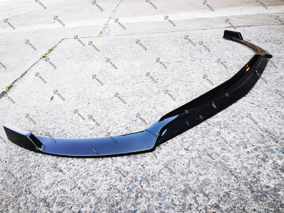 ABS Glossy Black Front Lip For MERCEDES BENZ【C118 CLA 35 45 AMG CLA 200 250 AMG】2019+ (6575518122058)