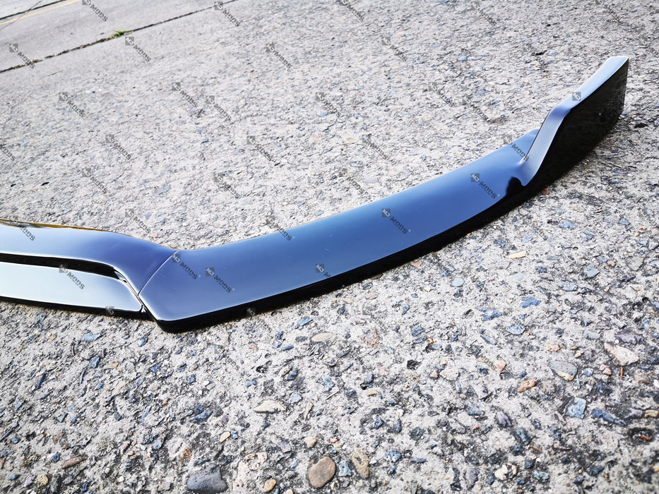 ABS Glossy Black Front Lip For MERCEDES BENZ【C118 CLA 35 45 AMG CLA 200 250 AMG】2019+ (6575518122058)