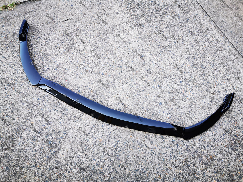 ABS Glossy Black Front Lip For MERCEDES BENZ【C118 CLA 35 45 AMG CLA 200 250 AMG】2019+ (6575518122058)