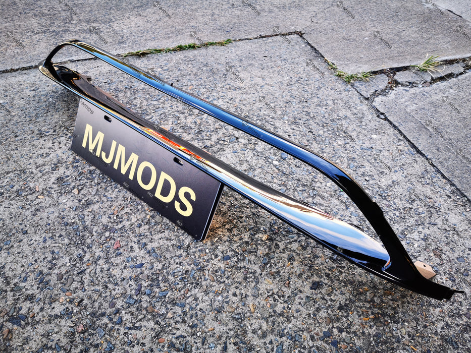 ABS Glossy Black Front Lip For MERCEDES BENZ【C117 X117 CLA 45 AMG】2016-19 (4748322570314)