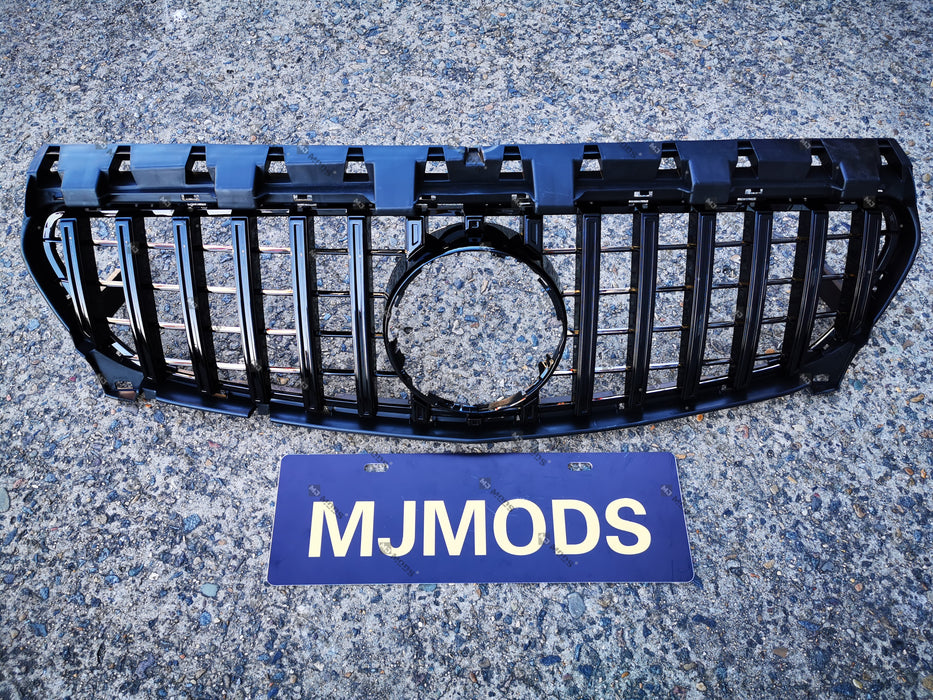 Grille For MERCEDES BENZ【C117 X117 CLA45 AMG CLA180/200/250】16-19【GT BK】 (4748316606538)