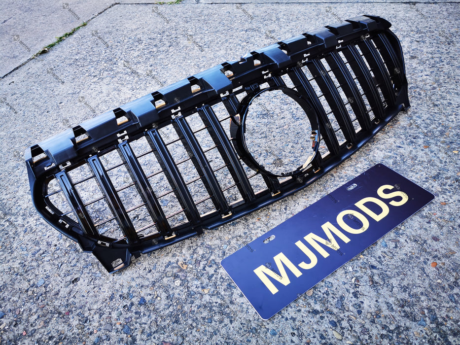 Grille For MERCEDES BENZ【C117 X117 CLA45 AMG CLA180/200/250】16-19【GT BK】 (4748316606538)