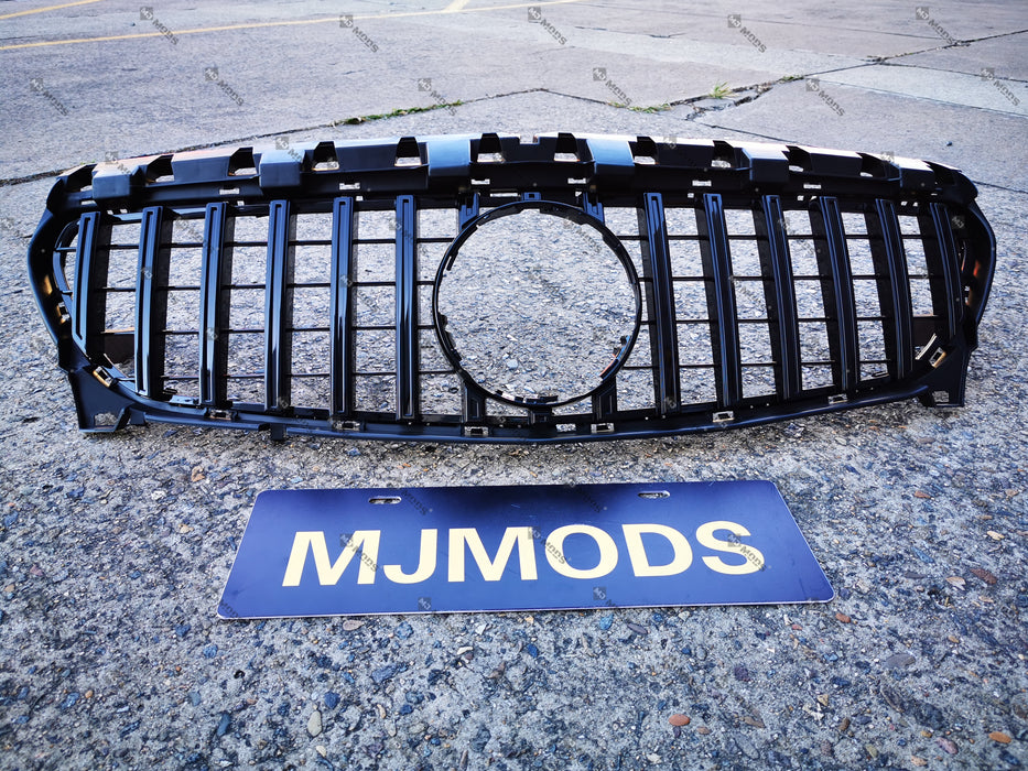Grille For MERCEDES BENZ【C117 X117 CLA45 AMG CLA180/200/250】16-19【GT BK】 (4748316606538)
