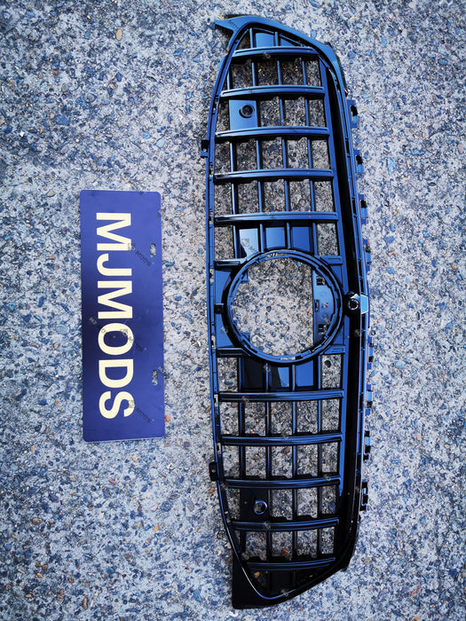 Grille For MERCEDES BENZ【C118 CLA 35 45 AMG CLA200/250】2019+【GT BK】 (4757442789450)