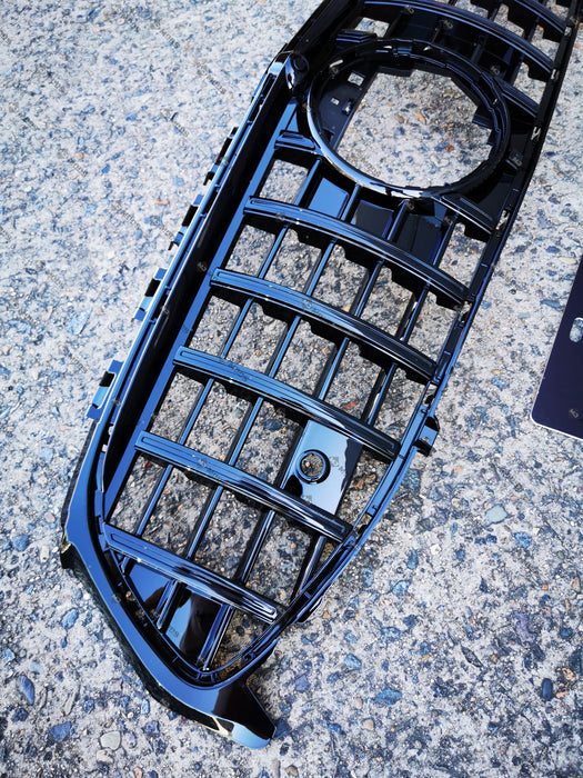 Grille For MERCEDES BENZ【C118 CLA 35 45 AMG CLA200/250】2019+【GT BK】 (4757442789450)