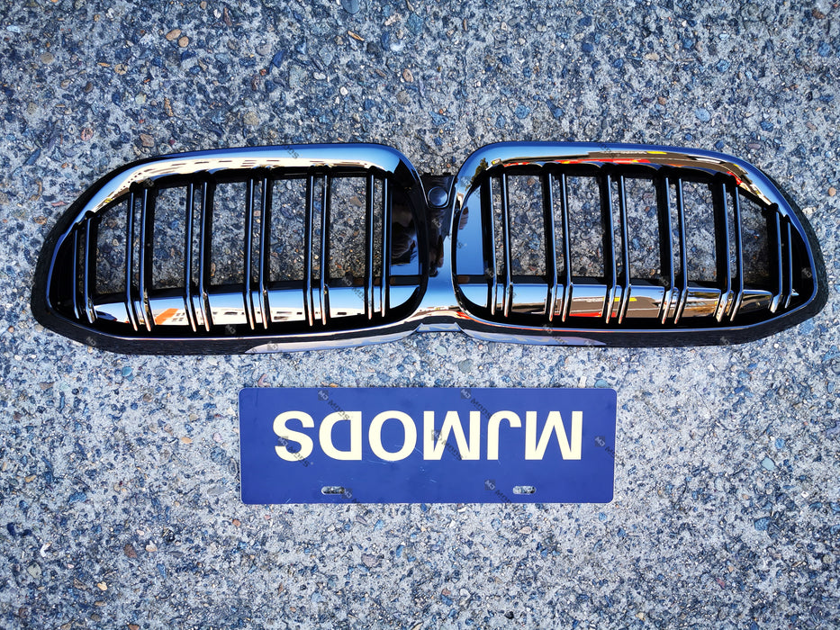 ABS Glossy Black Front Grille fit for BMW【G20/G21 M340 330/320】【twin】18+ (4902516195402)