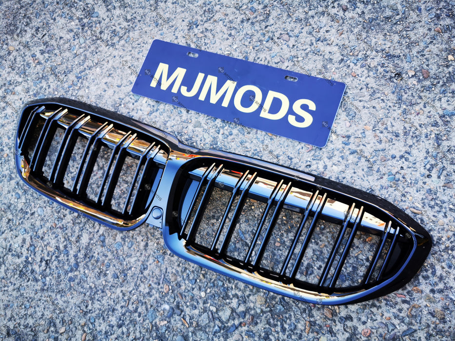 ABS Glossy Black Front Grille fit for BMW【G20/G21 M340 330/320】【twin】18+ (4902516195402)