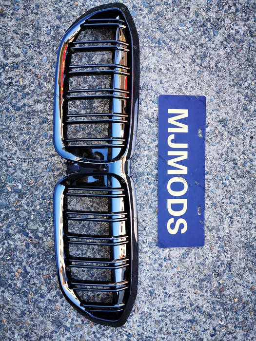 ABS Glossy Black Front Grille fit for BMW【G20/G21 M340 330/320】【twin】18+ (4902516195402)