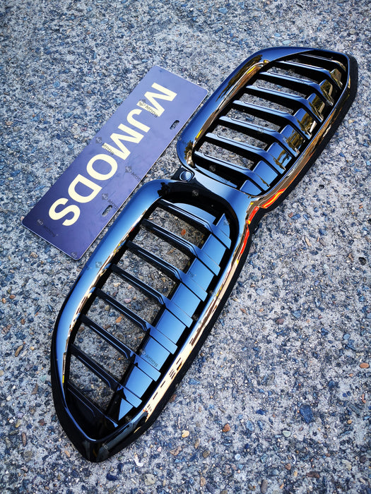 ABS Glossy Black Front Grille Fit for BMW【G20/G21 M340 330/320】【Single】18+ (4373893644362)