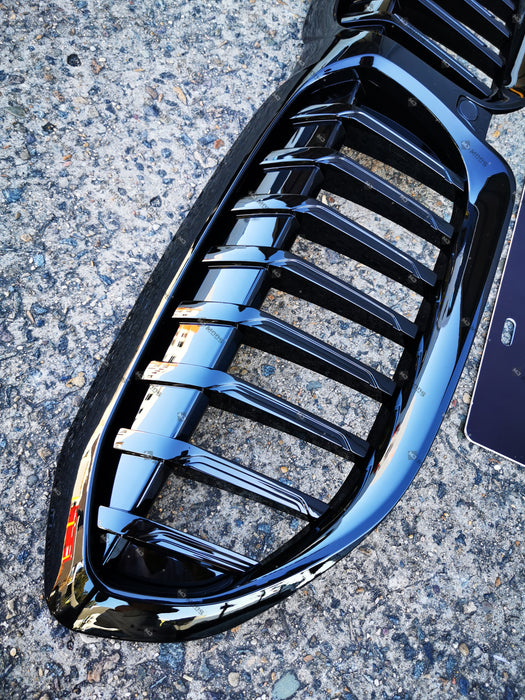 ABS Glossy Black Front Grille Fit for BMW【G20/G21 M340 330/320】【Single】18+ (4373893644362)
