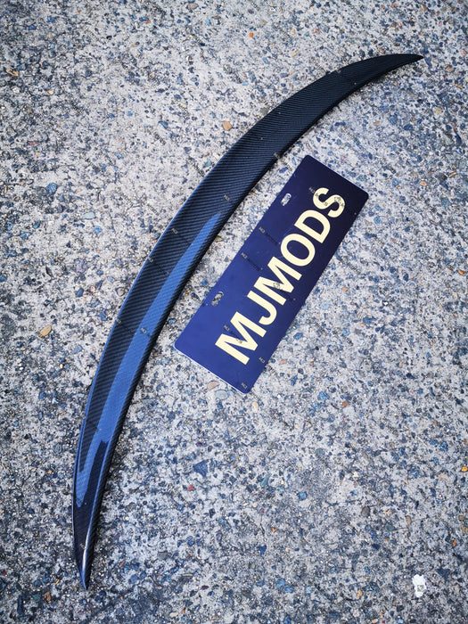 Carbon Fibre Rear Trunk Boot Spoiler for Maserati【Ghibli】2014-2019【Wald Style】 (3789671792714)