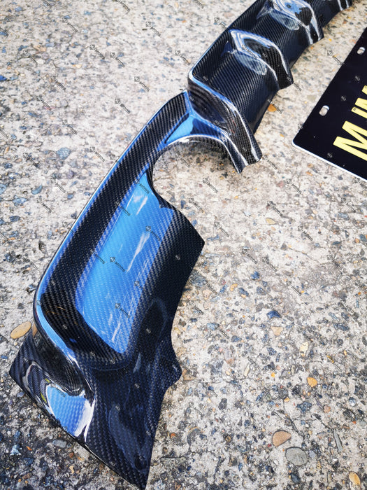 Carbon Fibre Rear Bumper Diffuser for BMW【F30 F31 M SPORT】【Twin】340i 335i (4271871066186)