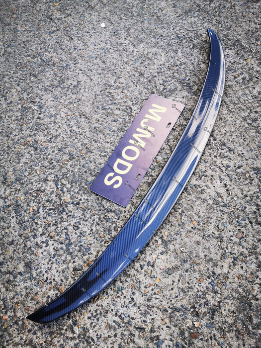 Carbon Fibre Rear Trunk Boot Spoiler for Maserati【Ghibli】2014-2019【Wald Style】 (3789671792714)