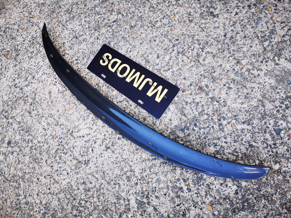 Carbon Fibre Rear Trunk Boot Spoiler for Maserati【Ghibli】2014-2019【Wald Style】 (3789671792714)