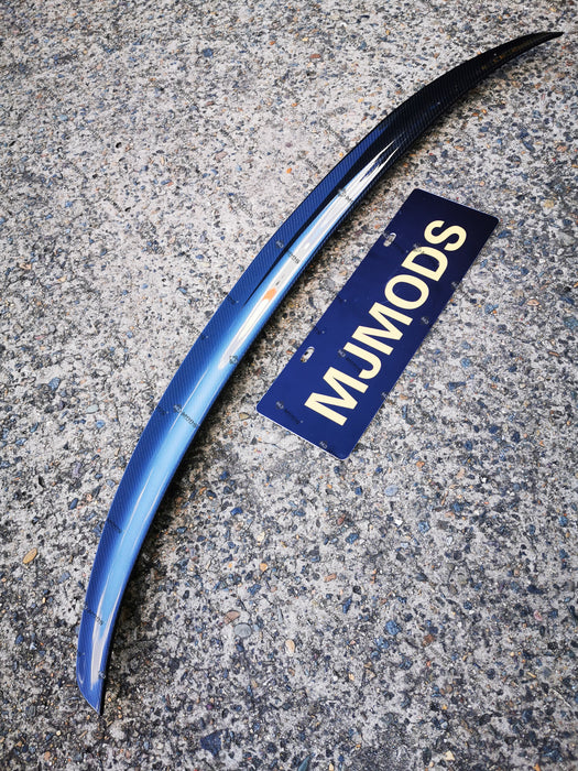 Carbon Fibre Rear Trunk Boot Spoiler for Maserati【Ghibli】2014-2019【Wald Style】 (3789671792714)