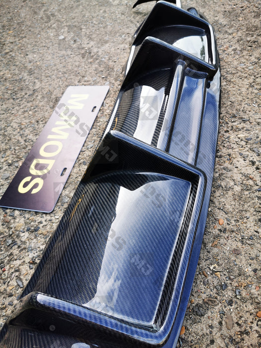 Carbon Fibre Rear Diffuser for Mercedes-Benz【C117 X117】【CLA45 CLA200/220/250 AMG Bumper】FD Style (3787527848010)