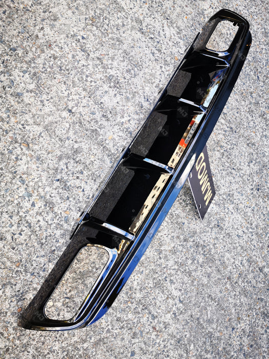 ABS Glossy Black Rear Diffuser For MERCEDES BENZ【W176 A45 AMG A180/200/250 AMG Bumper】 (4153144115274)