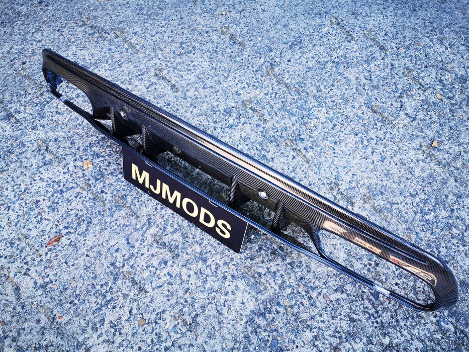 Carbon Fibre Rear Diffuser For MERCEDES BENZ【 W205 / S205 C200/220/250/300/350 AMG C43 AMG C63 AMG S】【2019+】【4 Door Sedan - C63S facelift Style】 (6571544510538)
