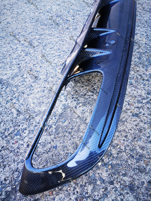 Carbon Fibre Rear Diffuser For MERCEDES BENZ【 W205 / S205 C200/220/250/300/350 AMG C43 AMG C63 AMG S】【2019+】【4 Door Sedan - C63S facelift Style】 (6571544510538)