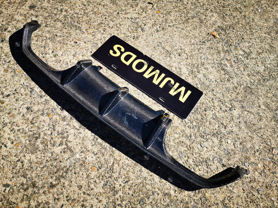 Carbon Fibre Rear Bumper Diffuser for BMW【F80 M3 & F82 F83 M4】【MP Style】 (4462893432906)
