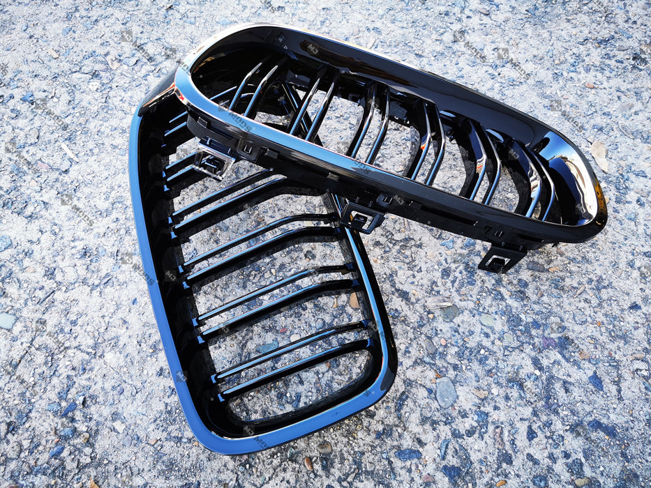 ABS Glossy Black Front Grille Fit For BMW【F30/F31 316/318/320/328/330/335/340】 (4285350445130)