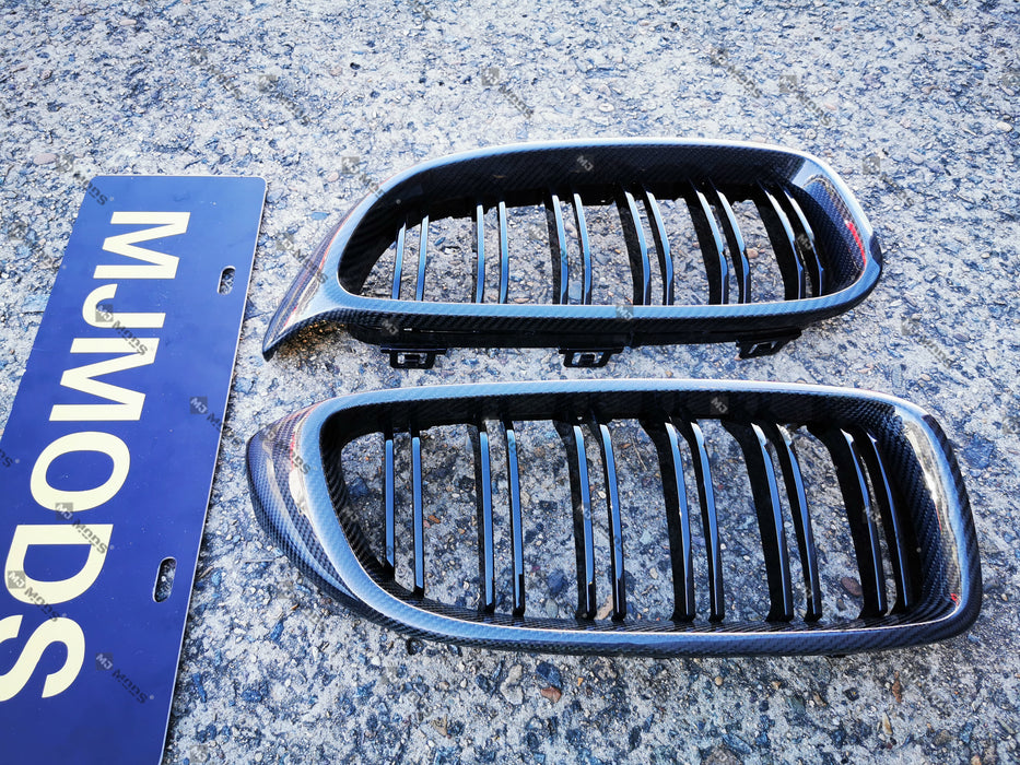 Carbon Fibre Front Grille for BMW【F32/33/36 M3/F80 M4/F82】【420d/420i/428i/430i/435i/440i M4 F82/F83 M3 F80】 (4320917651530)