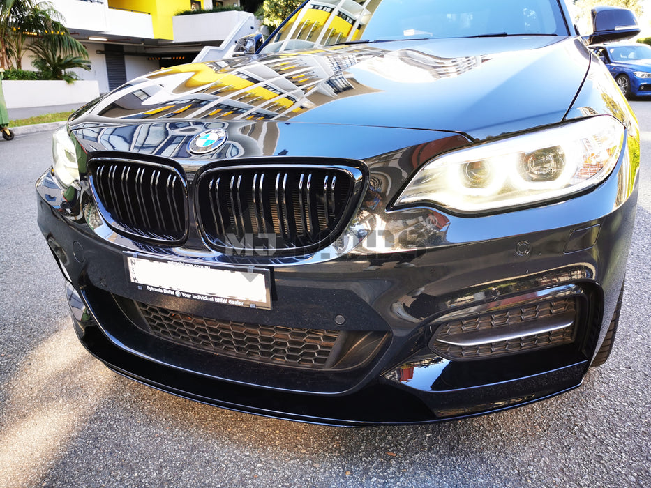 ABS Glossy Black Front Grille For BMW【F22/F23 M240/M235 230/228/225/220 F87/M2】 (4319274958922)