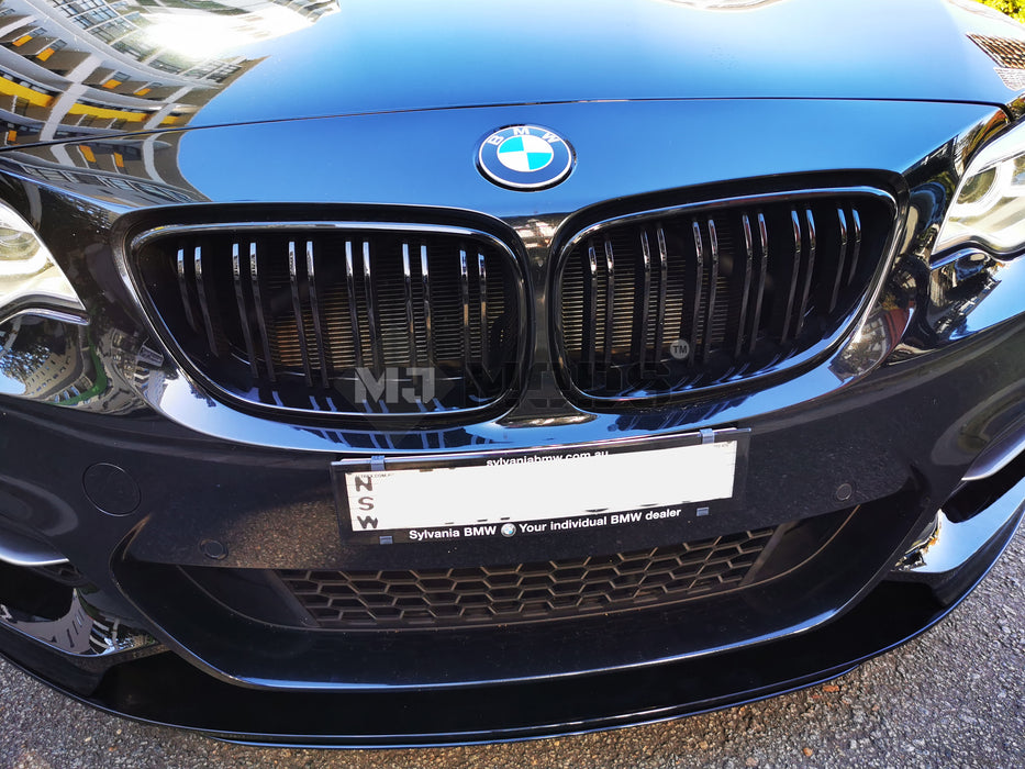 ABS Glossy Black Front Grille For BMW【F22/F23 M240/M235 230/228/225/220 F87/M2】 (4319274958922)