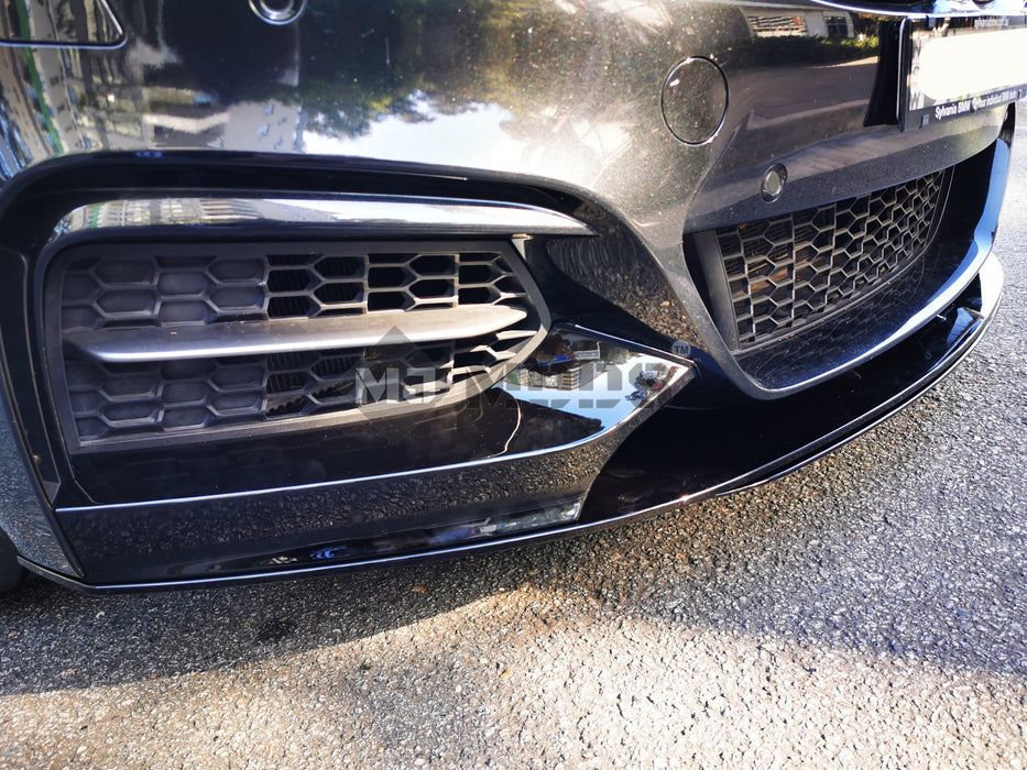 ABS Glossy Black Front Lip for BMW【F22/F23 M240/M235 230/228/225/220 M Sport】 (6542919958602)