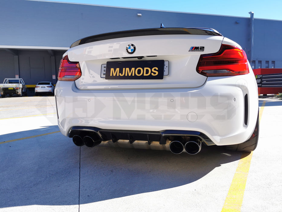 CARBON FIBRE BOOT LIP SPOILER FOR BMW【F22 M240/M235 230/228/225/220 F87/M2】【P】 (3766098690122)