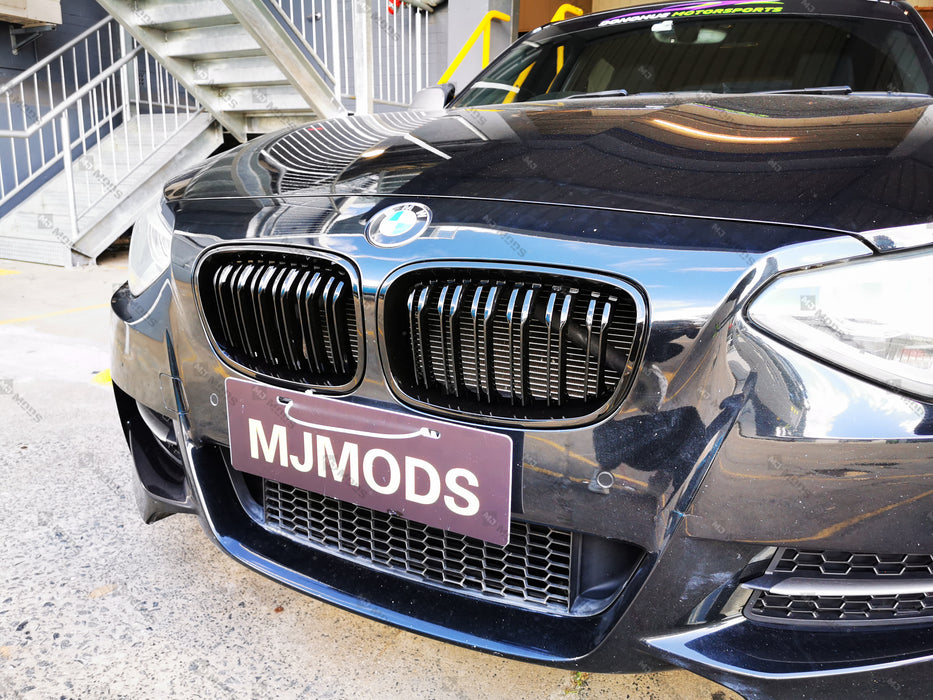 ABS Glossy Black Front Grille for BMW 1 Series 【F20 Pre-LCI M135i 125i118i/d 116i】【2011-2015】 (4321037156426)