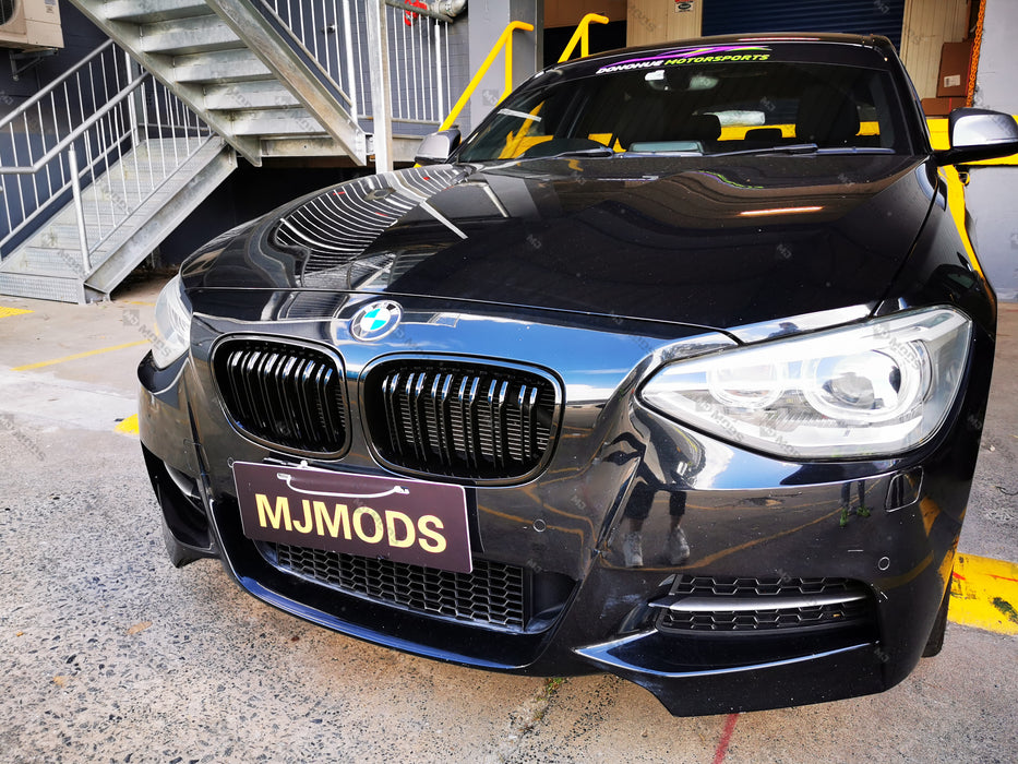 ABS Glossy Black Front Grille for BMW 1 Series 【F20 Pre-LCI M135i 125i118i/d 116i】【2011-2015】 (4321037156426)