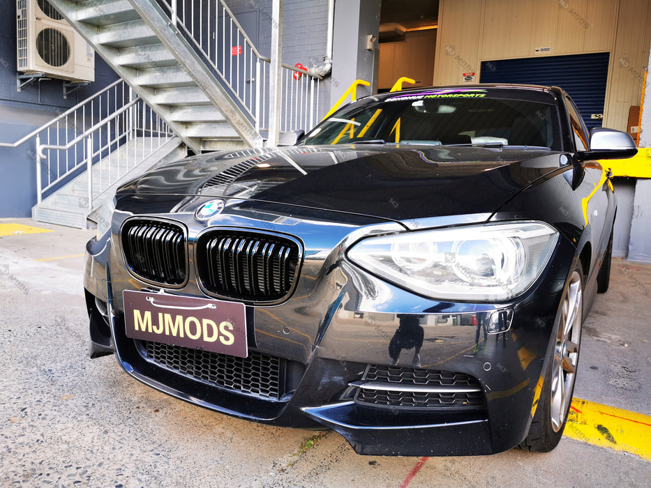 ABS Glossy Black Front Grille for BMW 1 Series 【F20 Pre-LCI M135i 125i118i/d 116i】【2011-2015】 (4321037156426)