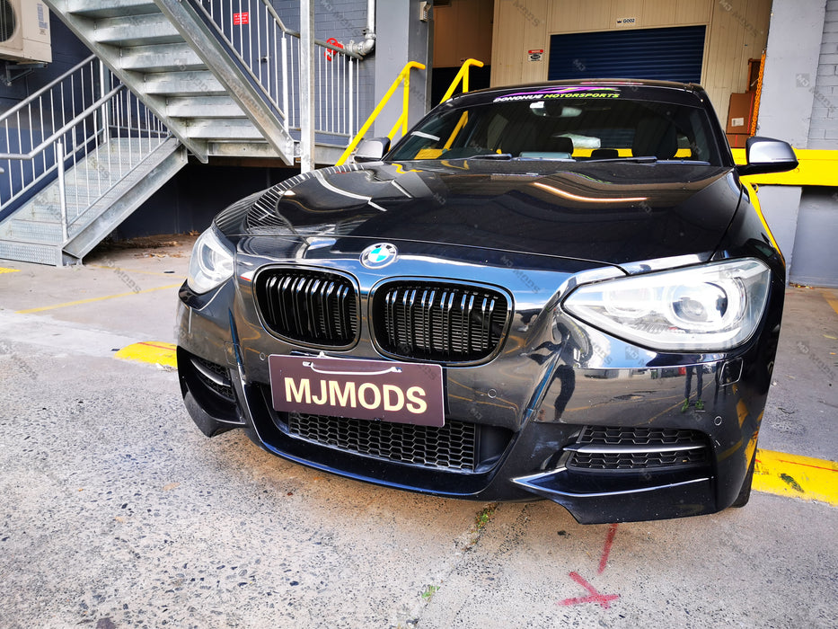 ABS Glossy Black Front Grille for BMW 1 Series 【F20 Pre-LCI M135i 125i118i/d 116i】【2011-2015】 (4321037156426)