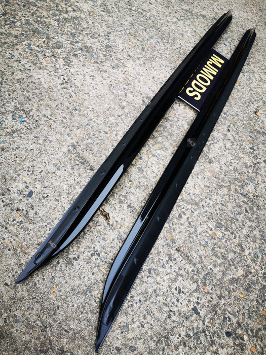 ABS GLOSSY BLACK SIDE SKIRT fit for BMW 3 Series【G20/G21 M340 330/320 M Sport】 (4648670298186)
