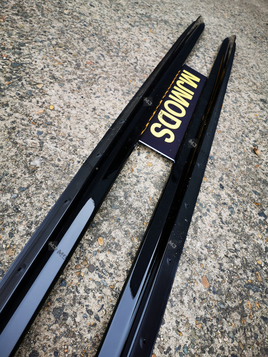 ABS GLOSSY BLACK SIDE SKIRT fit for BMW 3 Series【G20/G21 M340 330/320 M Sport】 (4648670298186)