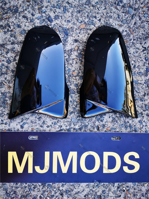 ABS Glossy Black Mirror Cover For BMW F40 F44 F46 F48 1 M135i 2 Series Gran Coupe X1 (6546679234634)