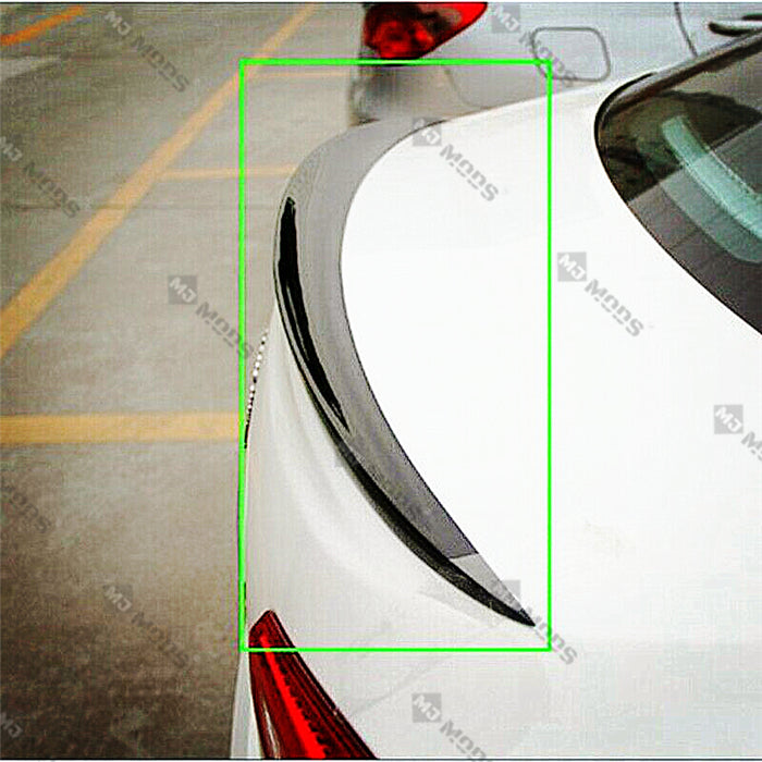 Carbon Fibre Rear Trunk Boot Spoiler for Maserati【Ghibli】2014-2019【Wald Style】 (3789671792714)