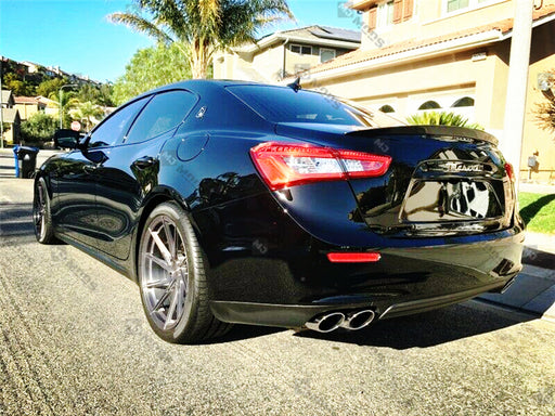 Carbon Fibre Rear Trunk Boot Spoiler for Maserati【Ghibli】2014-2019【Wald Style】 (3789671792714)