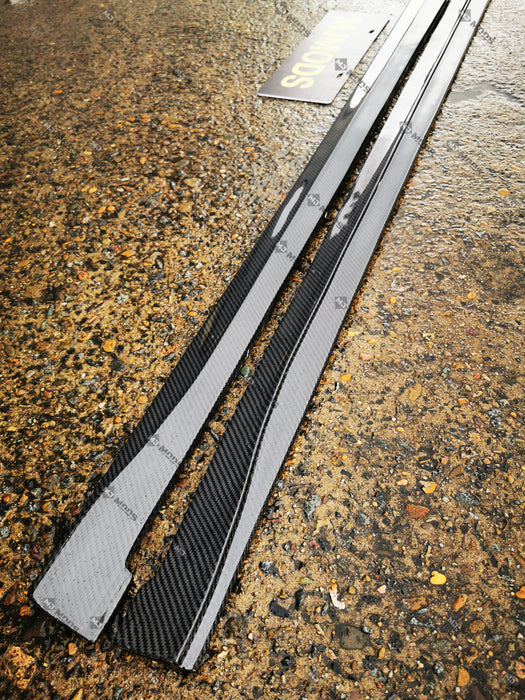 Carbon Fibre Side Skirt Fit For BMW【F32 F33 F36 420 428 430 M SPORT & 435i 440i】【RZ】 (4320945045578)