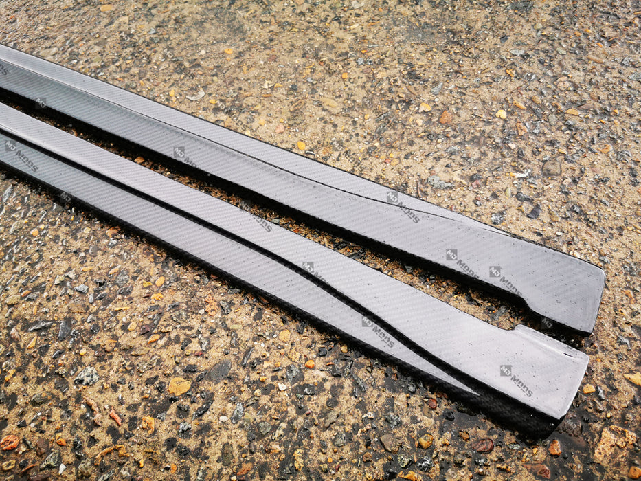 Carbon Fibre Side Skirt Fit For BMW【F32 F33 F36 420 428 430 M SPORT & 435i 440i】【RZ】 (4320945045578)